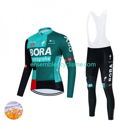 Tenue Maillot M/L + Collant à Bretelles Hiver Thermal Fleece 2022 Bora-Hansgrohe N001